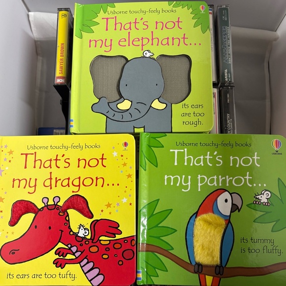 Usborne “that’s not my…” Interactive lift the flap touch and feel board books - Picture 2 of 2